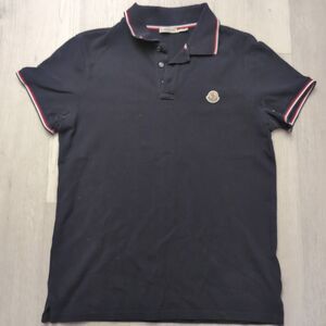 Moncler Polo Shirt Men Size Medium short sleeve polo moncler